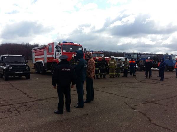 Третий день Всероссийских командно-штабных учений по отработке ликвидации ЧС, связанной с природными пожарами